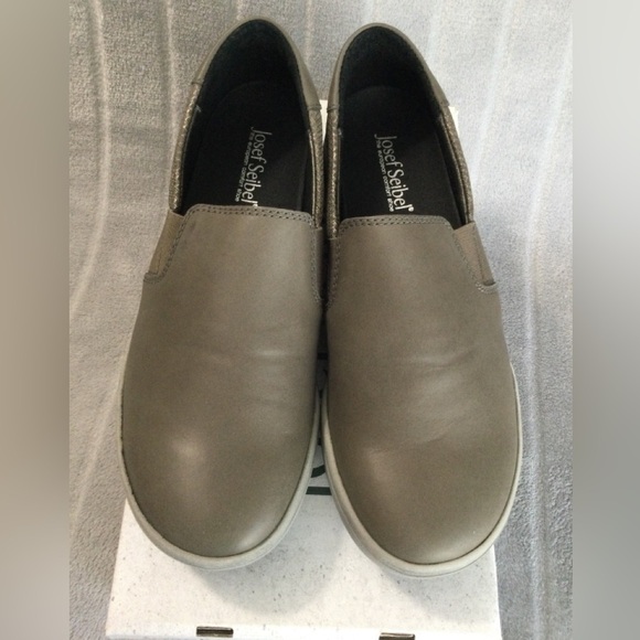 Josef Seibel Sina 19 Gray Slip-On Shoes EU 37 US 6 to 6.5 - Picture 2 of 13